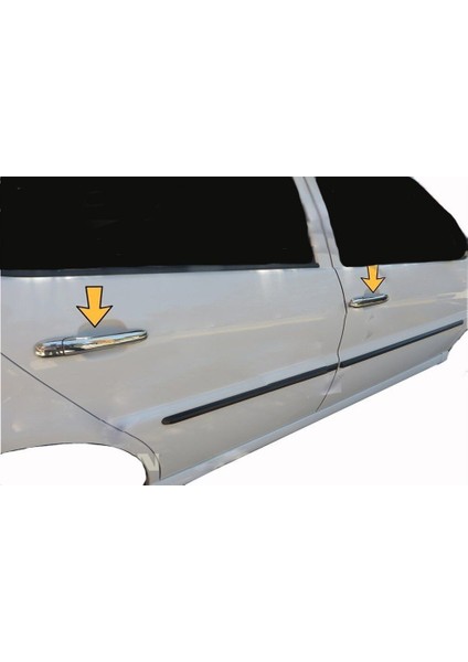 Vw Volkswagen Sharan Uyumlu Kapı Kolu 4 Parça 1997-2011 Paslanmaz Krom fiyatları