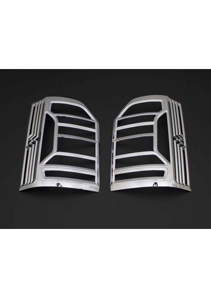 Vw Volkswagen Transporter T6 Uyumlu Stop Çerçevesi 2 Parça 2015 ve Sonrası Abs Krom