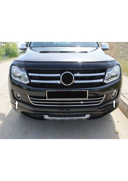 Vw Volkswagen Amarok Uyumlu Sis Farı Çerçeve 2 Parça 2010-2012 Paslanmaz Krom fiyatları