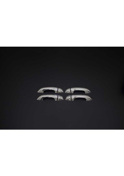 Vw Volkswagen Sharan Uyumlu Kapı Kolu 4 Parça 2010 ve Sonrası Paslanmaz Krom