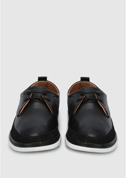 Siyah Deri Erkek Ayakkabı modelleri