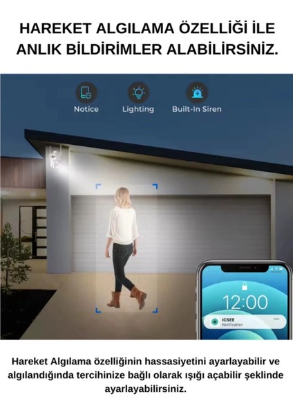 Ip Kamera 2+2 Mp 4mp 1080P Ultra Hd Hareketli Sensör Dış Ortam Ip Kamera Speed Dome Akıllı Ip Çift Kamera fiyatları