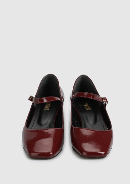 Bordo Kadın Ayakkabı modelleri