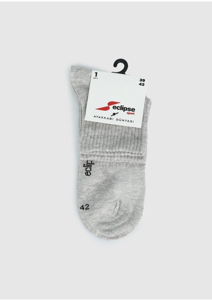Gri Eclipse Sport ES002 Quarter Gri Çorap modelleri