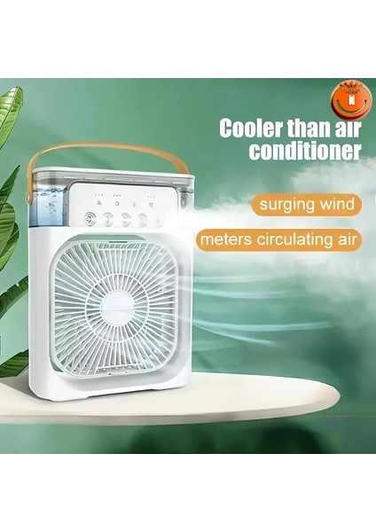 Taşınabilir Vantilatör Su Soğutmalı Masaüstü USB Fan (5067) indirimleri