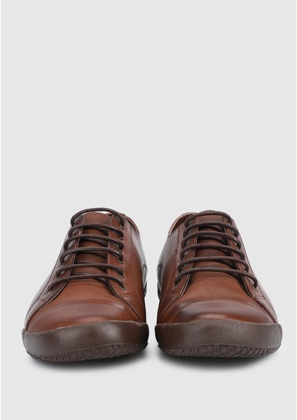 Kahve Deri Erkek Ayakkabı modelleri