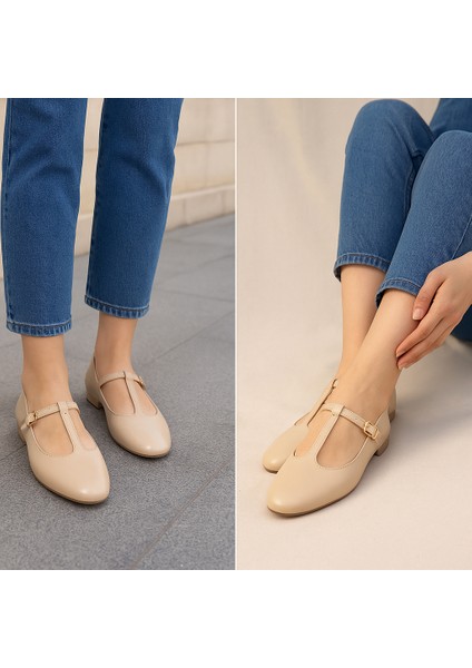T-Strap Mary Jane Tasarım Babet fırsatları