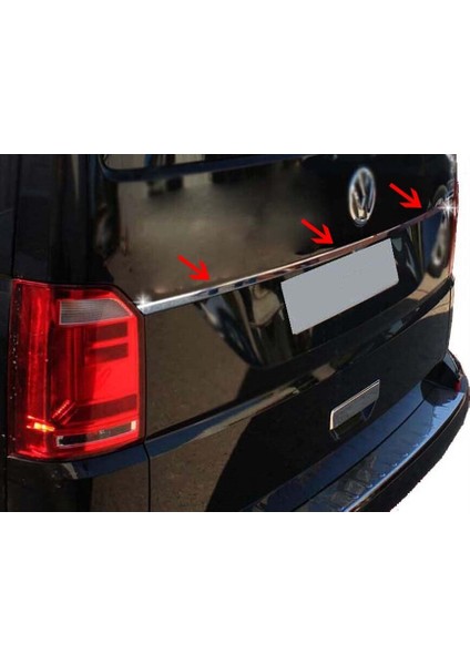 Vw Volkswagen Transporter T6 Uyumlu Plaka Üstü Çıta 2015 ve Sonrası Paslanmaz Krom fiyatları