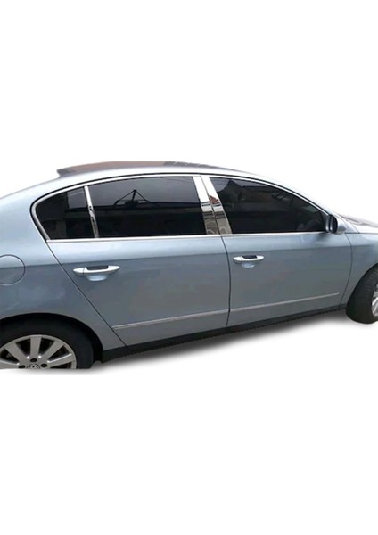Vw Volkswagen Passat B6 (3c) Uyumlu Sedan Direk Nikelajı 6 Parça 2005-2012 Paslanmaz Krom fiyatları