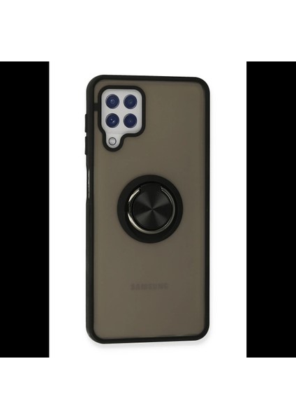 Samsung Galaxy A22 Kılıf Montreal Yüzüklü Silikon Kapak modelleri