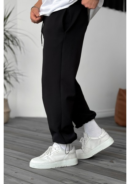 Erkek Baggy Ayarlanabilir Paça 3 Iplik Şardonlu Bol Kesim Stoper Paça Rahat Eşofman Altı TR0463 fırsatları
