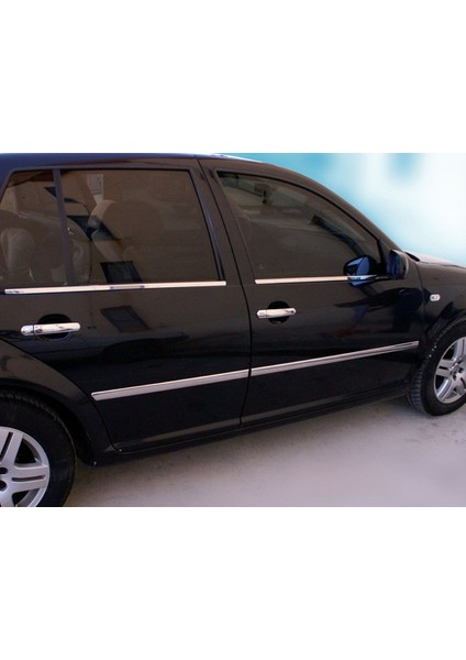 Vw Volkswagen Golf 4 Hb Uyumlu Yan Kapı Çıtası 4 Parça 1998-2004 Paslanmaz Krom fiyatları