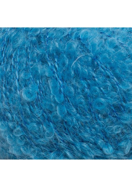 La Mia Alpaca Boucle 50 gr Mavi El Örgü Ipi - L339 - 34390 fiyatları