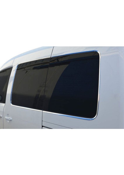 Vw Volkswagen Caddy Uyumlu Cam Çerçevesi 12 Parça 2003-2015 Paslanmaz Krom fiyatları