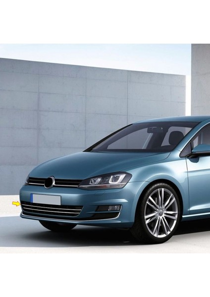 Vw Volkswagen Golf 7 Hb Uyumlu Ön Tampon Çıtası 2 Parça 2013 ve Sonrası Paslanmaz Krom fiyatları