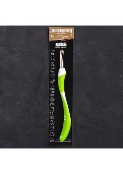 Addi Swing 7mm 16CM Yeşil Ergonomik Yün Tığ - 140-