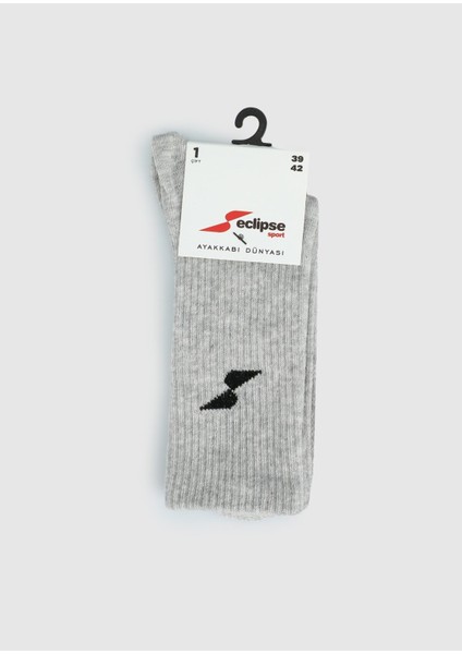 Gri Eclipse Sport ES003 Uzun Gri Çorap modelleri