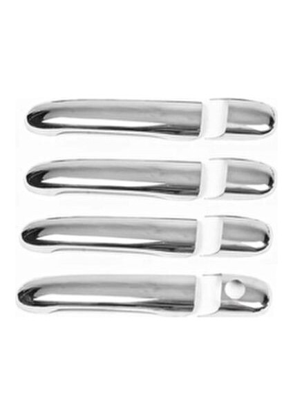 Vw Volkswagen Polo Uyumlu Hb Kapı Kolu 4 Parça 1995-2004 Paslanmaz Krom