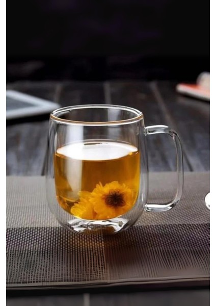 Cam Çift Cidarlı Bardak 350 ml