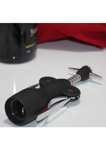 Paslanmaz Çelik Tirbuşon Açacak Siyah Şarap Açacağı fiyatları