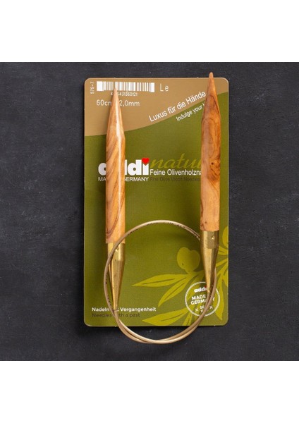 Addi Olive Wood 12 mm 60 cm Zeytin Ağacı Misinalı