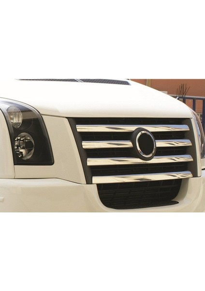 Vw Volkswagen Crafter Uyumlu Ön Panjur 5 Parça 2006-2012 Paslanmaz Krom fiyatları