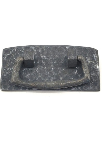 Buğz Antika Tarz Dekoratif Pirinç Otantik Dövme Kapı Kulbu - 45X90 Mm, Oksit