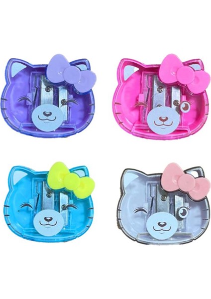 Fi̇xpoi̇nt Kedi̇ci̇k Çi̇ftli̇ Kalemtraş P-2144 24