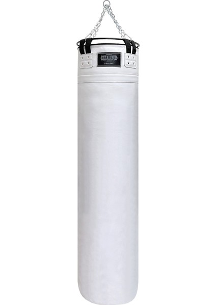 Proline Steel Salon Tipi Profesyonel Çemberli Boks Torbası 180 x 40 Beyaz