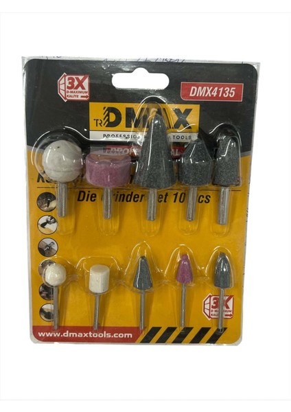 Dmax Taşlama Seti̇ 10 Prç DMX4135