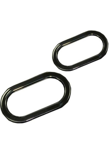 Vw Volkswagen Caddy Uyumlu Sinyal Çerçeve 2 Parça 2003-2014 Paslanmaz Krom