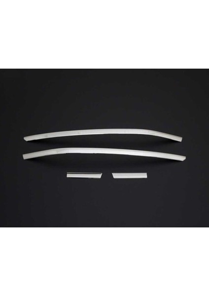 Vw Volkswagen Transporter T6.1 Uyumlu Ön Tampon Çıtası 4 Parça 2020 ve Sonrası Paslanmaz Krom