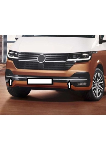 Vw Volkswagen Transporter T6.1 Uyumlu Ön Tampon Çıtası 4 Parça 2020 ve Sonrası Paslanmaz Krom fiyatları