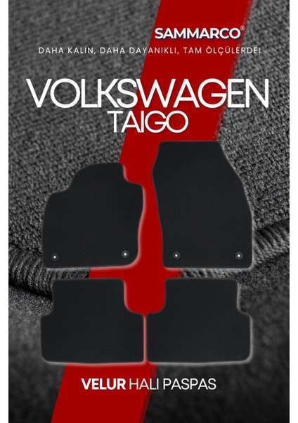 Volkswagen Taigo 2023 Halı Paspas Velur Paspas Kumaş Paspas Oto Paspas modelleri
