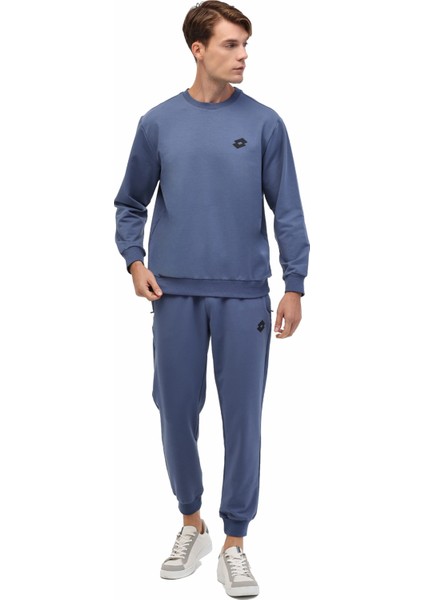 M-Watts Cneck 5pr Mavi Erkek Sweatshirt modelleri