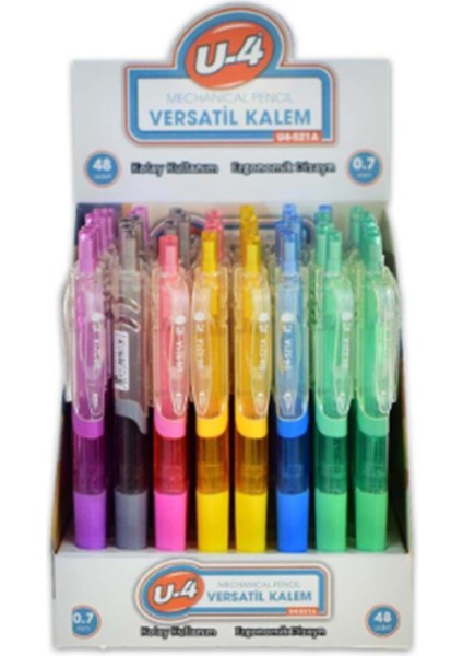 U-4 Versati̇l Kalem 0.7mm U4-521A 48