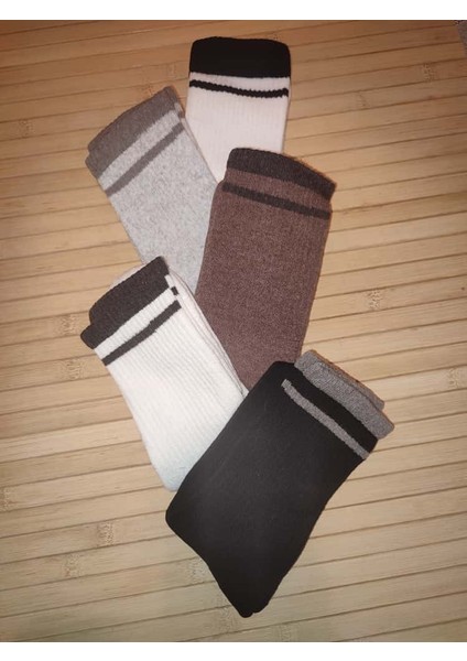 5’li Unisex Kışlık Kalın Havlu Kolej Çorap Set fiyatları