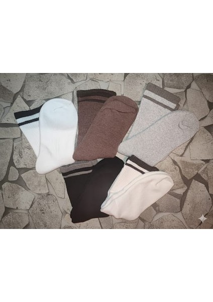 5’li Unisex Kışlık Kalın Havlu Kolej Çorap Set fırsatları
