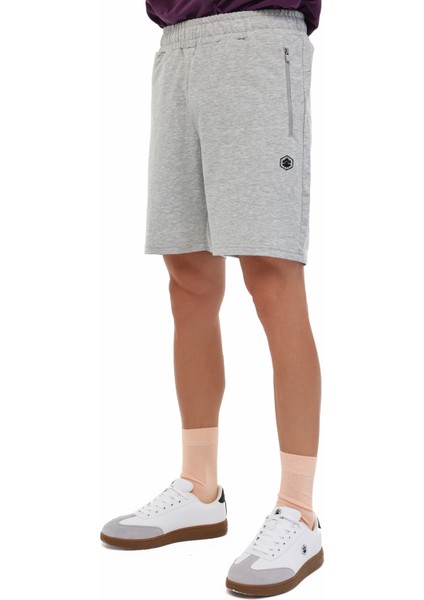 MB CT103 Pam Short 5pr Grı Melanj Erkek Şort