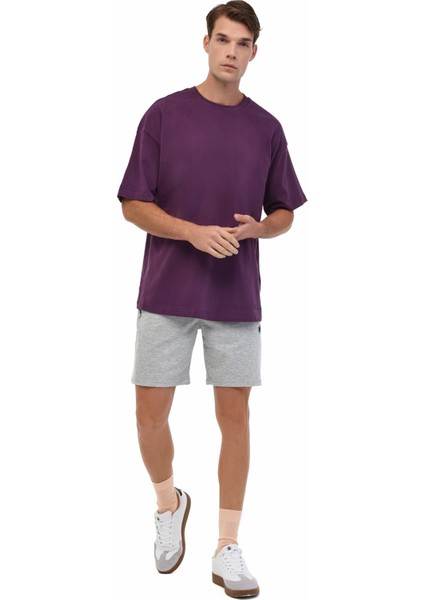 MB CT103 Pam Short 5pr Grı Melanj Erkek Şort modelleri