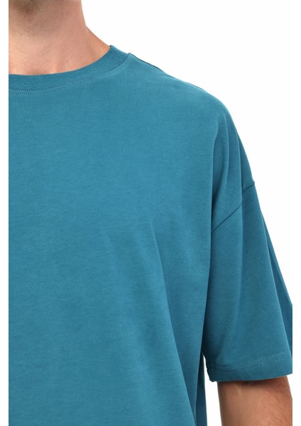 MB Ros 11HS113 5pr Petrol Erkek Kısa Kol T-Shirt fırsatları