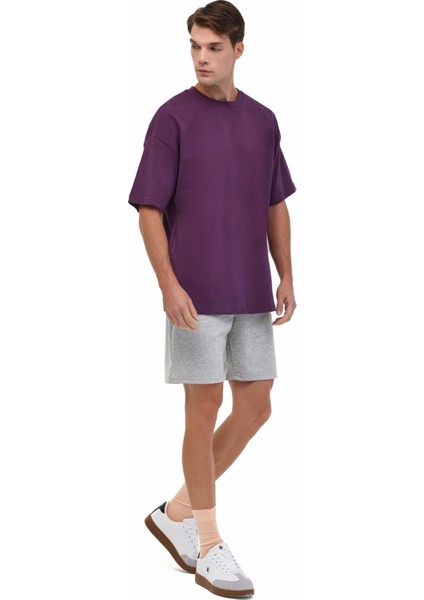 MB Ros 11HS113 5pr Mor Erkek Kısa Kol T-Shirt modelleri