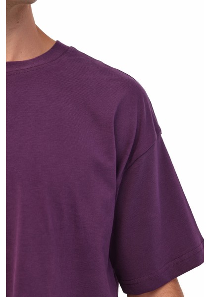 MB Ros 11HS113 5pr Mor Erkek Kısa Kol T-Shirt fırsatları