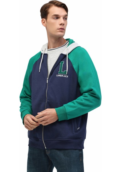 ml Gleen 17BLO-01 5pr Lacivert Erkek Eşofman Üstü