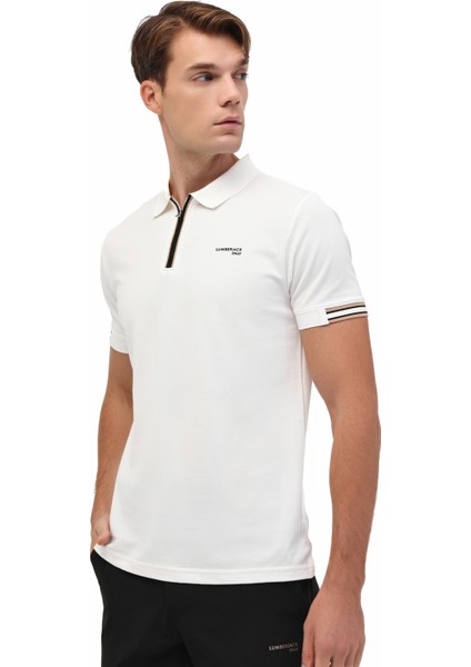 ml Franky 12BA-111 5pr Ekru Erkek Kısa Kol T-Shirt