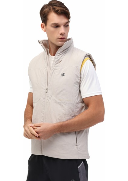 ML SANDRE 4OTD1-01 5FX Taş Rengi Erkek Yelek