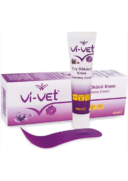 Vi̇-Vet Tüy Dökücü Krem 40 ml