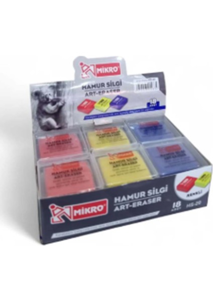 Mi̇kro Renkli̇ Hamur Si̇lgi̇ Hs-20 18