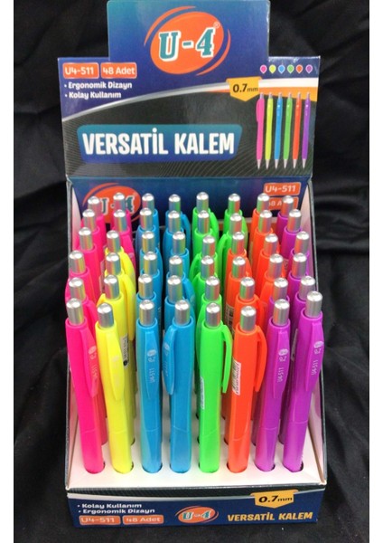 U4 Versati̇l Kalem 0,7 mm U4-511 48