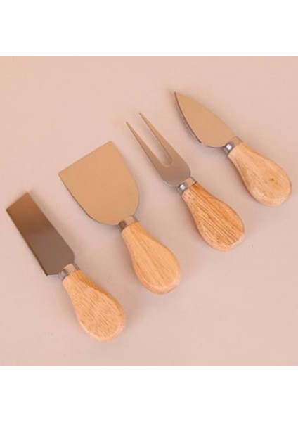 Ykt Bambu Sapli Peyni̇r Seti̇ 4lü 11113 144